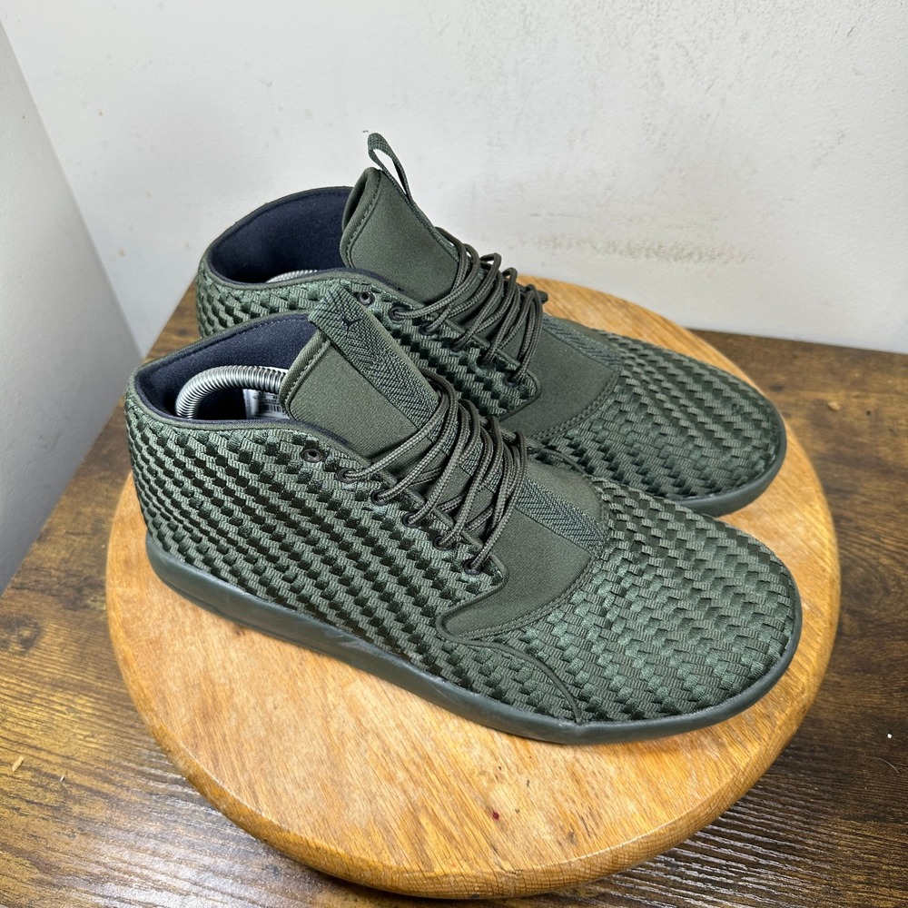 Jordan Horizon Low Mens Shoes Grove Green Woven 881453-300 Size 11